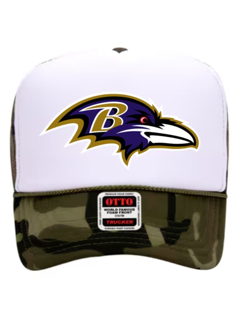 Camo Baltimore Ravens Hat - NEW
